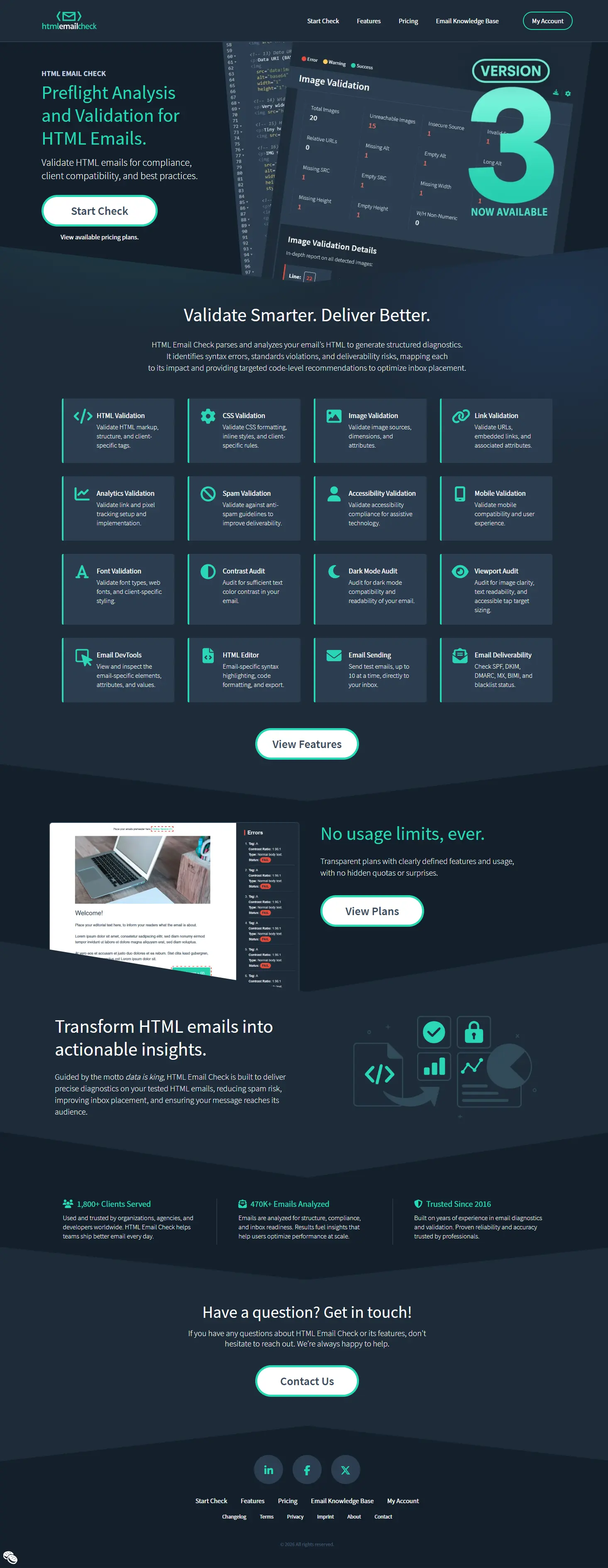 HTML Email Check